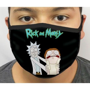 Máscara de Proteção Rick E Morty 04