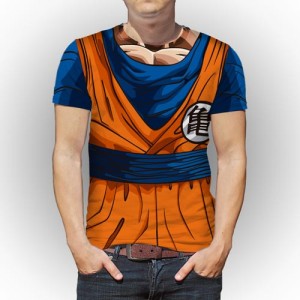 Camiseta FullArt DragonBall Goku Mod.02