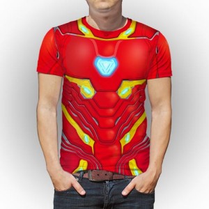 Camiseta FullArt Vingadores Homem de Ferro Mod.01
