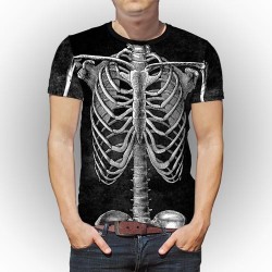 Camiseta FullArt Esqueleto Mod.01