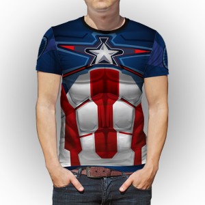 Camiseta FullArt Capitao America 01