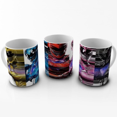 Caneca Power Rangers - Mod.01