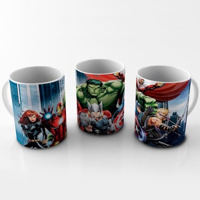 Caneca Vingadores - Mod.09