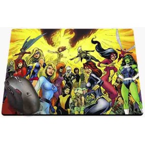 Mousepad - Super Heroínas Marvel