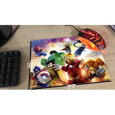 Mousepad Pequeno Lego Vingadores