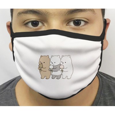 Máscara de Proteção Ursinho 01