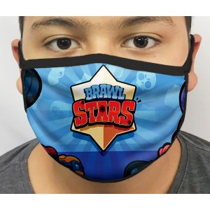 Máscara de Proteção Lavável Brawl Stars 01