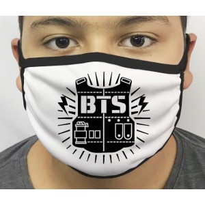 Máscara de Proteção Lavável Bts