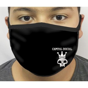 Máscara de Proteção Lavável Capital Inicial 01