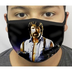 Máscara de Proteção Lavável Chuck Norris
