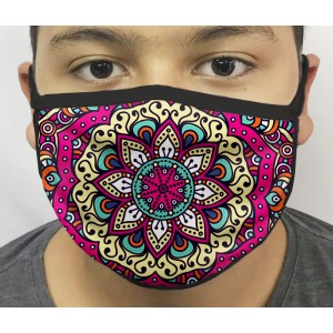 Máscara de Proteção Mandala