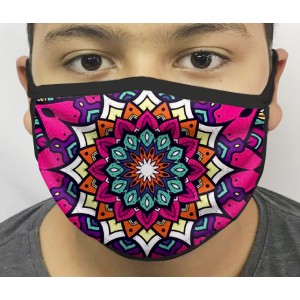 Máscara de Proteção Mandala 01