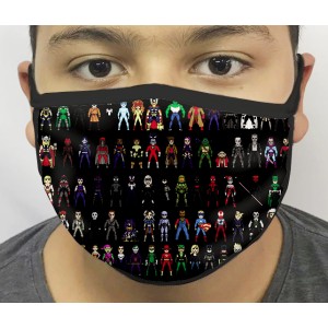 Máscara de Proteção Geek 01
