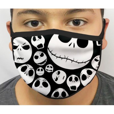 Máscara de Proteção Jack O Esqueleto 02