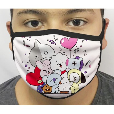 Máscara de Proteção Kpop 01