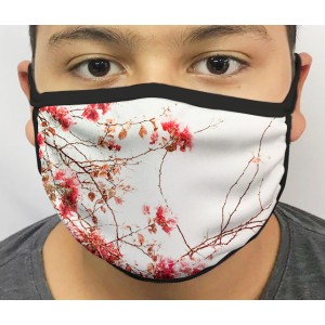Máscara de Proteção Flores 02