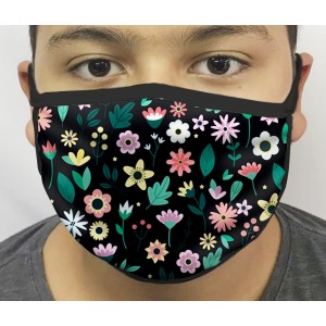 Máscara de Proteção Flores