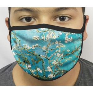 Máscara de Proteção Flores 03