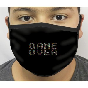Máscara de Proteção Game Over