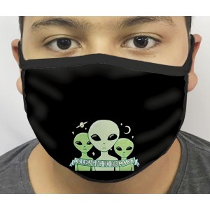 Máscara de Proteção Lavável Alienigena 01