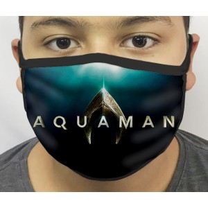 Máscara de Proteção Lavável Aquaman