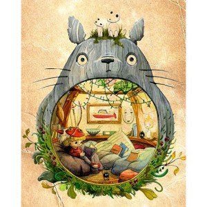 Placa Decorativa Totoro - Mod.04