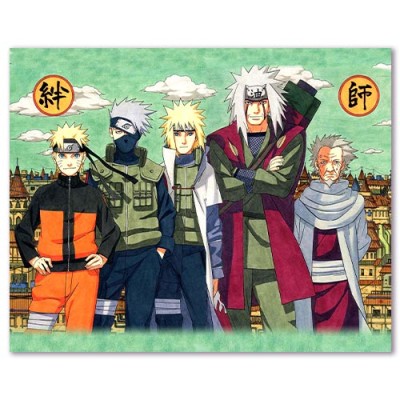 Placa Decorativa Naruto - Mod.02