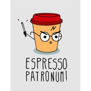Placa Decorativa     Espresso patronum