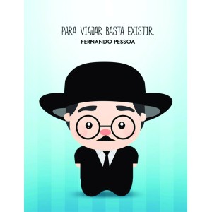 Placa Decorativa    Fernando Pessoa