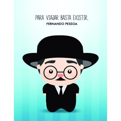 Placa Decorativa    Fernando Pessoa