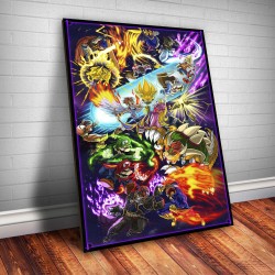 Placa Decorativa Smash Bros
