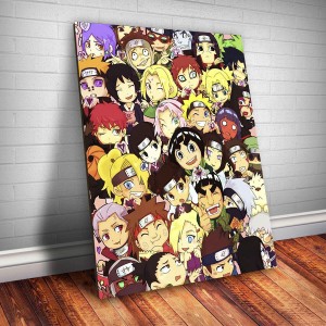 Placa Decorativa Naruto