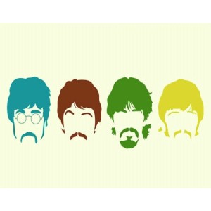 Placa Decorativa Beatles - Mod.01