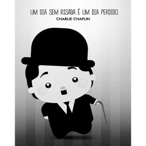 Placa Decorativa Chaplin - Mod.02