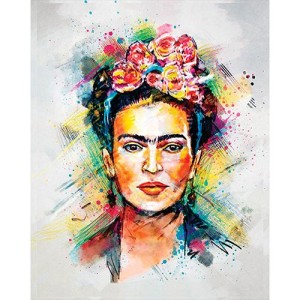 Placa Decorativa Frida Kahlo - Mod.01
