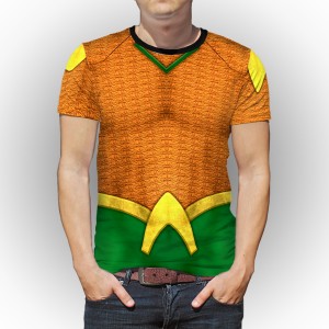 Camiseta FullArt Aquaman
