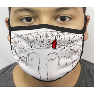 Máscara de Proteção Lavável Balança