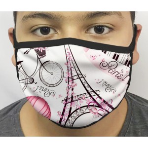 Máscara de Proteção Lavável Paris mod.01