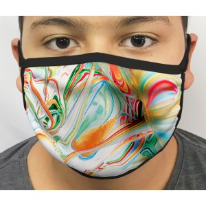 Máscara de Proteção Lavável Abstrato mod.04