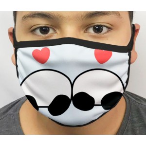 Máscara de Proteção Lavável Panda mod.01