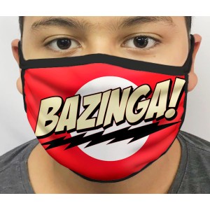 Máscara de Proteção Lavável Bazinga!