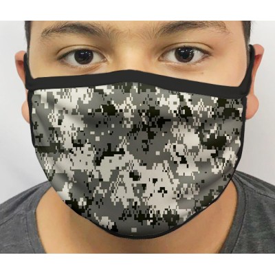 Máscara de Proteção Lavável Camuflada mod.02