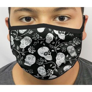 Máscara de Proteção Lavável Caveira mod.02