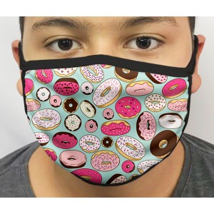 Máscara de Proteção Lavável Donuts mod.01