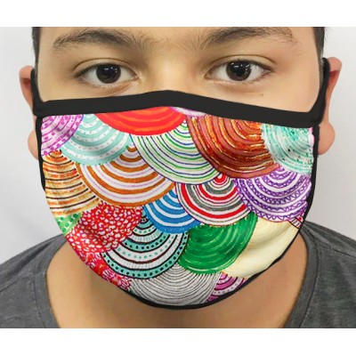 Máscara de Proteção Lavável Mandala mod.01