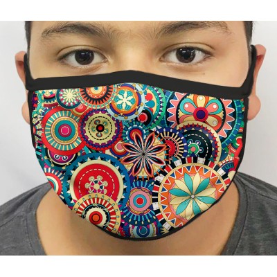 Máscara de Proteção Lavável Mandala mod.05