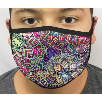 Máscara de Proteção Lavável Mandala mod.06